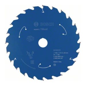 Bosch Kreissägeblatt Expert for Wood für Akkusägen 165 x 1,5/1 x 20 24 Zähne Bosch Kreissägeblatt Expert for Wood für Akkusägen 165 x 1,5/1 x 20 24 Zähne