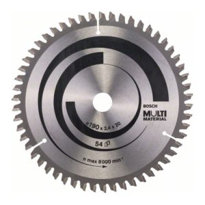 Bosch Kreissägeblatt Multi Material 190 x 20/16 x 2,4 mm 54 Bosch Kreissägeblatt Multi Material 190 x 20/16 x 2,4 mm 54