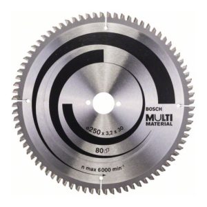 Bosch Kreissägeblatt Multi Material 250 x 30 x 3,2 mm 80 Bosch Kreissägeblatt Multi Material 250 x 30 x 3,2 mm 80
