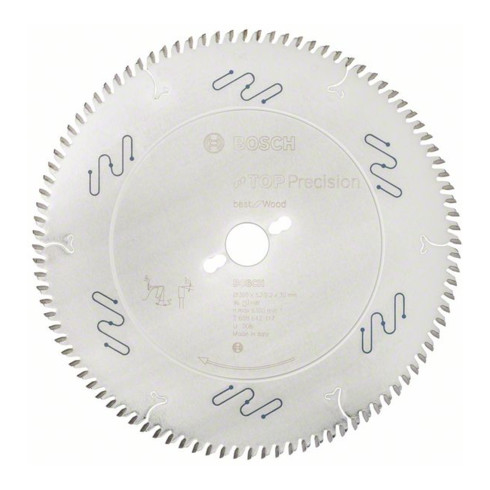 Bosch Kreissägeblatt Top Precision Best for Wood 300 x 30 x 3,2 mm 96