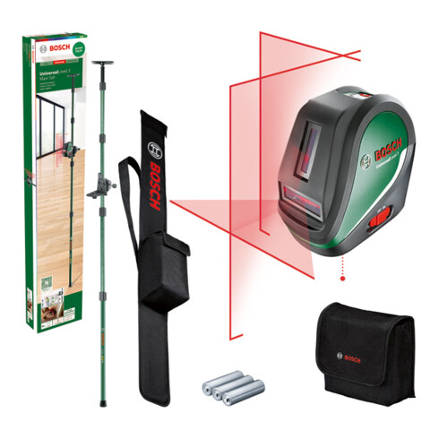Bosch Kreuzlinien-Laser UniversalLevel 3 Maxi-Set