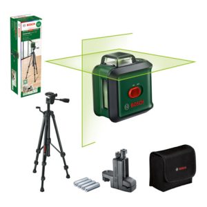 Bosch Kreuzlinien-Laser UniversalLevel 360 Premium-Set, Stativ TT 150, Universalklemme Bosch Kreuzlinien-Laser UniversalLevel 360 Premium-Set, Stativ TT 150, Universalklemme