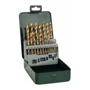 Bosch Metallbohrer-Set HSS-TiN, 19-teilig, Metallkassette Bosch Metallbohrer-Set HSS-TiN, 19-teilig, Metallkassette