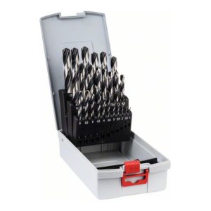 Bosch Metallspiralbohrer HSS-Set PointTeQ DIN 338 25-teilige ProBox Bosch Metallspiralbohrer HSS-Set PointTeQ DIN 338 25-teilige ProBox