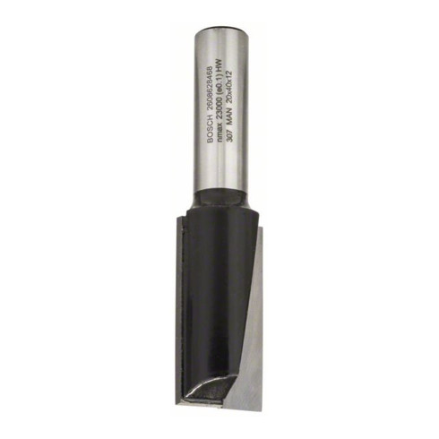 Bosch Nutfräser Standard for Wood 12 mm D1 20 mm L 40 mm G 81 mm