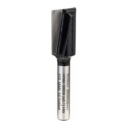 Bosch Nutfräser Standard for Wood 6 mm D1 12,7 mm L 19,5 mm G 51 mm