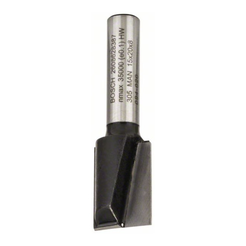 Bosch Nutfräser Standard for Wood 8 mm D1 15 mm L 20 mm G 51 mm