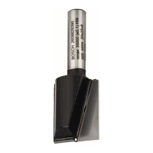 Bosch Nutfräser Standard for Wood 8 mm D1 20 mm L 25 mm G 56 mm