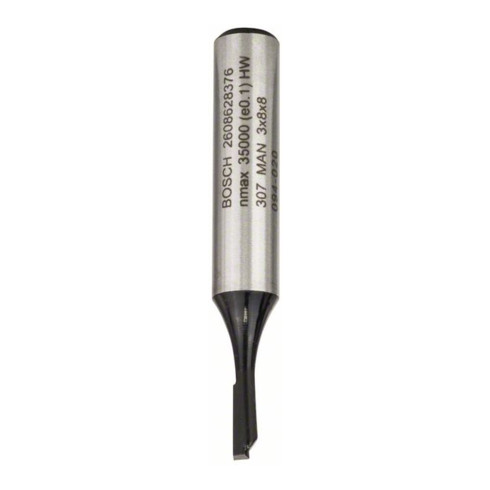 Bosch Nutfräser Standard for Wood 8 mm D1 3 mm L 8 mm G 51 mm