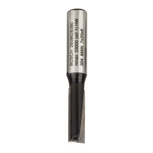 Bosch Nutfräser Standard for Wood 8 mm D1 7 mm L 20 mm G 51 mm