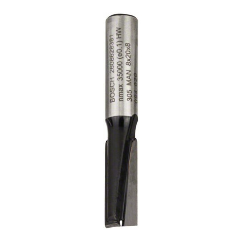 Bosch Nutfräser Standard for Wood 8 mm D1 8 mm L 20 mm G 51 mm