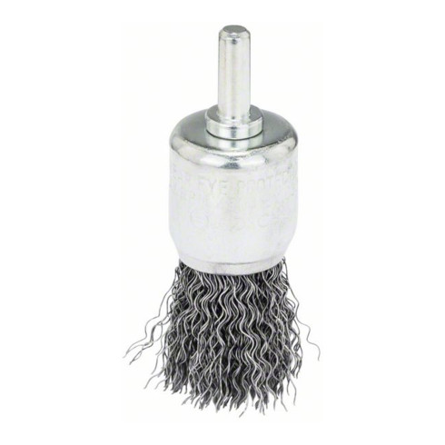 Bosch Pinselbürste für Bohrmaschinen, gewellter Draht, 25 mm