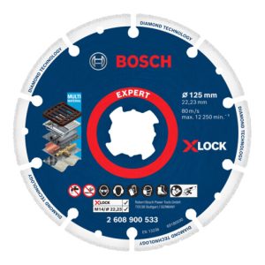 Bosch Power Tools Diamanttrennscheibe X-Lock 125×22.23mm 2608900533 Bosch Power Tools Diamanttrennscheibe X-Lock 125×22.23mm 2608900533