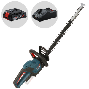 Bosch Professional GHE 18V-60 – Akku-Heckenschere 18V/2Ah – Messerlänge 60 cm