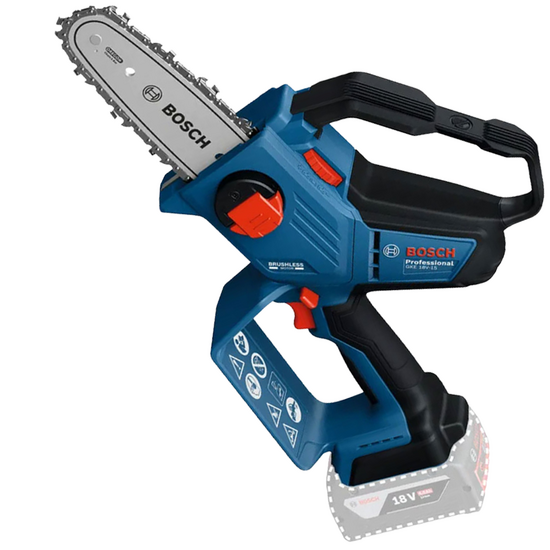 Bosch Professional GKE 18V‑15 - manuelle Akku-Astschere - SOLO - OHNE AKKU UND LADEGERÄT