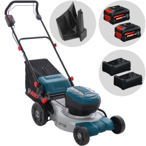Bosch Professional GRA18V2-46 SP – Akku-Rasenmäher – 2x18V 5.5Ah – Schnittbreite 46 cm
