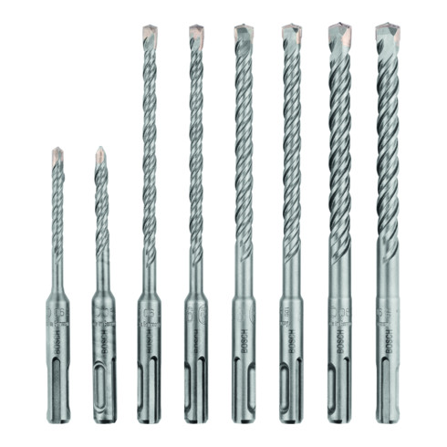 Bosch Professional Hammerbohrer SDS plus Set für Beton 8 tlg.