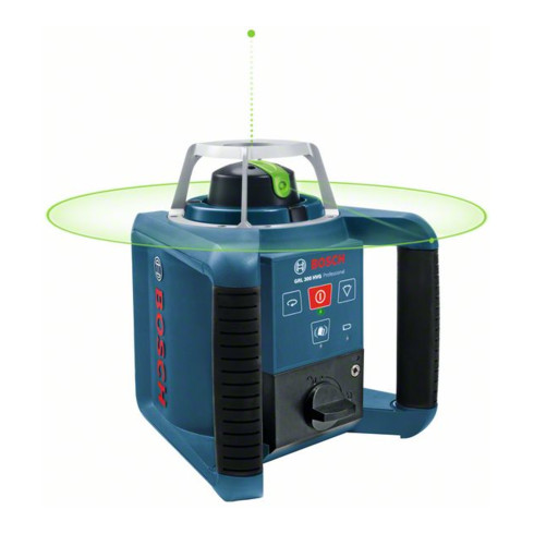 Bosch Rotationslaser GRL 300 HVG mit RC 1 WM 4 LR 1G BT 300 HD und GR 240