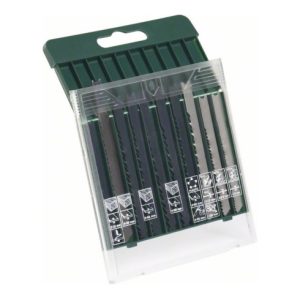 Bosch Sägeblattkassette Holz/Metall/Kunststoff (U-Schaft), 10-teilig