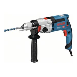 Bosch Schlagbohrmaschine GSB 24-2 mit 7-teiligem Holzbohrer-Set Lochsäge-Set