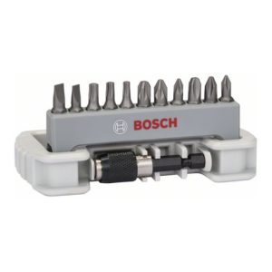 Bosch Schrauberbit-Set Extra-Hart 11-teilig PH PZ T, S 25 mm Bithalter Bosch Schrauberbit-Set Extra-Hart 11-teilig PH PZ T, S 25 mm Bithalter