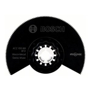 Bosch Segmentsägeblatt ACZ 100 BB, Wood and Metal, BIM, 100 mm, gekröpft Bosch Segmentsägeblatt ACZ 100 BB, Wood and Metal, BIM, 100 mm, gekröpft