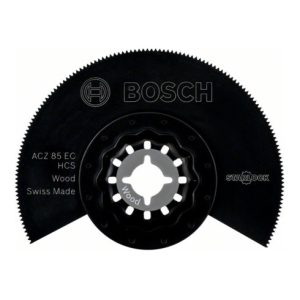 Bosch Segmentsägeblatt ACZ 85 EC Wood, HCS, 85 mm Bosch Segmentsägeblatt ACZ 85 EC Wood, HCS, 85 mm