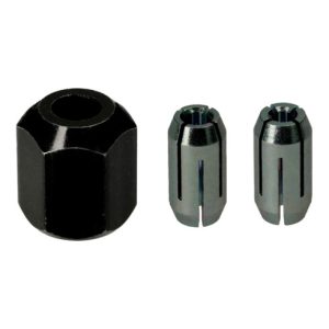 Bosch Spannhülsen-Set. Für Kantenfräsen, 3mm, 6 mm