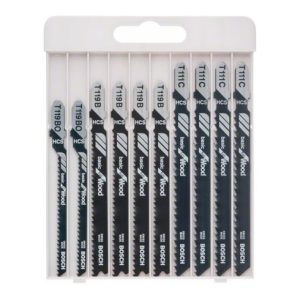 Bosch Stichsägeblatt-Set Basic for Wood, 10-teilig Bosch Stichsägeblatt-Set Basic for Wood, 10-teilig