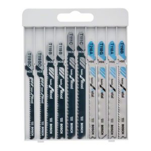 Bosch Stichsägeblatt-Set Basic for Wood and Metal, 10-teilig Bosch Stichsägeblatt-Set Basic for Wood and Metal, 10-teilig