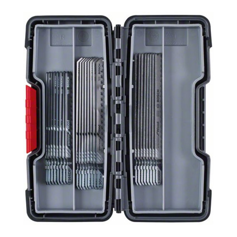 Bosch Stichsägeblatt-Set Wood Precision 30-teilig Einnockenschaft