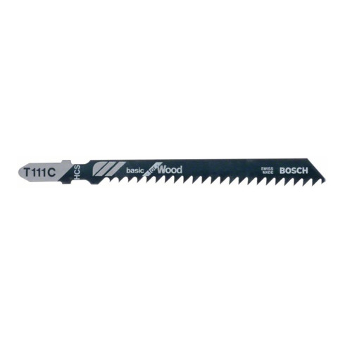 Bosch Stichsägeblatt T 111 C, Basic for Wood