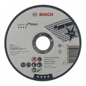 Bosch Trennscheibe gerade Expert for Inox AS 46 T INOX BF 125 mm 1,6 mm Bosch Trennscheibe gerade Expert for Inox AS 46 T INOX BF 125 mm 1,6 mm