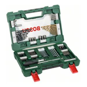 Bosch V-Line TiN-Bohrer- und Bit-Set, Ratschen-Schraubendreher, Magnetstab Bosch V-Line TiN-Bohrer- und Bit-Set, Ratschen-Schraubendreher, Magnetstab