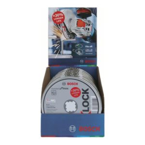 Bosch X-LOCK Standadrd for Inox-Set, T41, 10-teilig, 125 x 1,6 x 22,23 mm Bosch X-LOCK Standadrd for Inox-Set, T41, 10-teilig, 125 x 1,6 x 22,23 mm