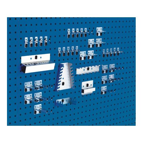 Bott Werkzeughaltersortiment 40tlg. 10Haken 10Doppelhaken 20div.Halter