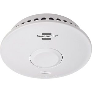 Brennenstuhl Funk-Feuermelder RM L 3101, vernetzbar, 85 dB, Q-Siegel, 100 m Reichweite, 10-Jahres-Batterie, B 115 x H 115 x T 40 mm, weiß Brennenstuhl Funk-Feuermelder RM L 3101, vernetzbar, 85 dB, Q-Siegel, 100 m Reichweite, 10-Jahres-Batterie, B 115 x H 115 x T 40 mm, weiß