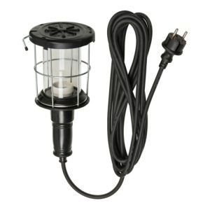 Brennenstuhl Handleuchte / Werkstattlampe aus Hartgummi mit stabilem Schutzkorb Brennenstuhl Handleuchte / Werkstattlampe aus Hartgummi mit stabilem Schutzkorb