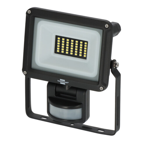 Brennenstuhl LED Strahler JARO 3060 P (LED Wandstrahler für außen IP65, 20W, 2300lm, 6500K, mit Bewegungsmelder und Dämmerungssensor)