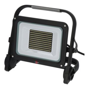 Brennenstuhl Mobiler LED Strahler JARO 14060 M / LED-Leuchte 100W für außen (LED-Außenstrahler mit 5m Kabel, LED-Fluter 11500lm aus Aluminium, dimmbar, IP65)