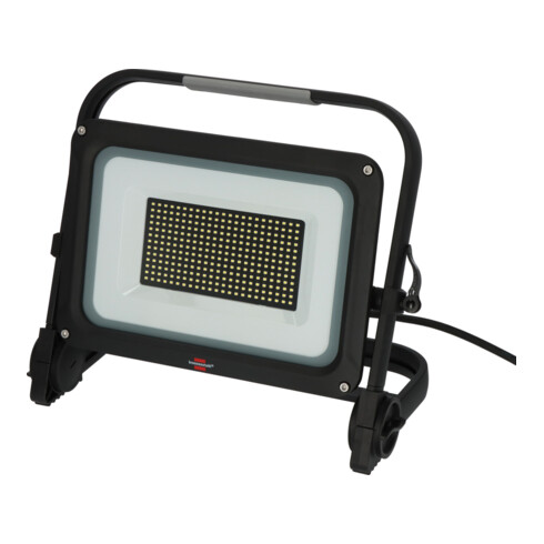 Brennenstuhl Mobiler LED Strahler JARO 20060 M / LED-Leuchte 150W für außen (LED-Außenstrahler mit 5m Kabel, LED-Fluter 17500lm aus Aluminium, dimmbar, IP65)