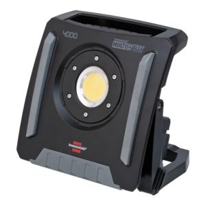 Brennenstuhl Multi Battery LED Akku Strahler 4000 MA / LED Baustrahler 40W kompatibel mit 18V Akkus 5 verschiedener Hersteller