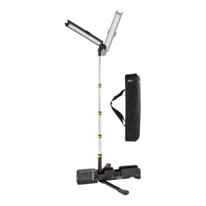 Brennenstuhl Multi Battery LED Akku Teleskop Arbeitsstrahler 6050 MA, 7700lm, IP54, ausziehbar bis 140cm