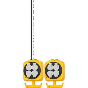 Brennenstuhl Pendel-Stromverteiler, Kabellänge 5 m, mit 3 m Stahl-Gliederkette Brennenstuhl Pendel-Stromverteiler, Kabellänge 5 m, mit 3 m Stahl-Gliederkette