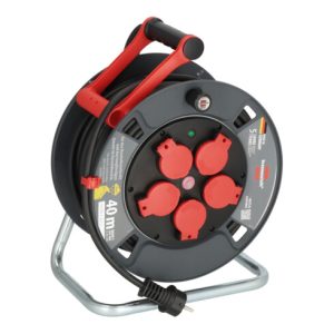 Brennenstuhl Professional Kabeltrommel 300 KU 4100 (40m Kabel in schwarz, aus Spezialkunststoff, Baustelleneinsatz und ständiger Einsatz im Außenbereich, Made in Germany) Brennenstuhl Professional Kabeltrommel 300 KU 4100 (40m Kabel in schwarz, aus Spezialkunststoff, Baustelleneinsatz und ständiger Einsatz im Außenbereich, Made in Germany)
