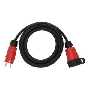 Brennenstuhl Professional Verlängerungskabel VN 1110 IP44 (5m Kabel H07RN-F 3G1,5 in schwarz, Baustelleneinsatz und ständiger Einsatz im Freien, Made in Germany) Brennenstuhl Professional Verlängerungskabel VN 1110 IP44 (5m Kabel H07RN-F 3G1,5 in schwarz, Baustelleneinsatz und ständiger Einsatz im Freien, Made in Germany)