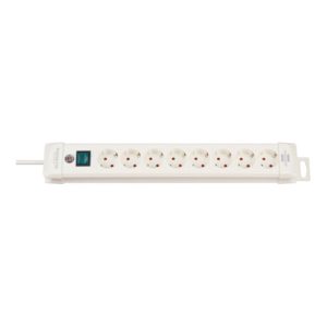 BRENNENSTUHL Steckdosenleiste 8-fach 1952280100 Premium-Line weiss 3m m. Schalter 1952280100 BRENNENSTUHL Steckdosenleiste 8-fach 1952280100 Premium-Line weiss 3m m. Schalter 1952280100