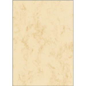 Briefbögen ‚Marmor‘, beige, 90 g, 100 Blatt