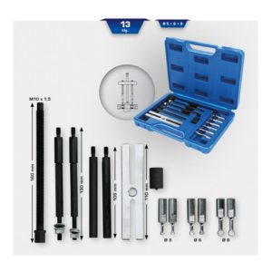 Brilliant Tools Abzieher-Satz für Kugellager, 10-tlg Brilliant Tools Abzieher-Satz für Kugellager, 10-tlg