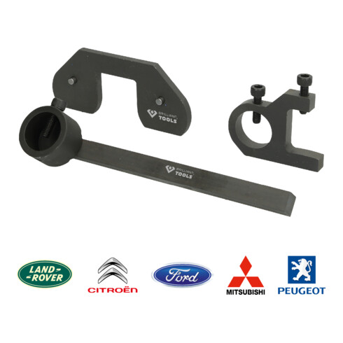 Brilliant Tools Ausgleichswellen-Einstellwerkzeug-Satz für Land Rover, Citroen, Mitsubishi, Peugeot, Ford 2.2 DOHC Diesel-Motoren